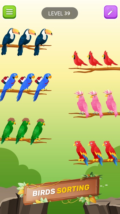 Bird Sort - Color Puzzle Games