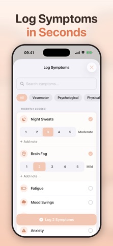Perimenopause Tracker: Menelle Screenshot 6 of 6