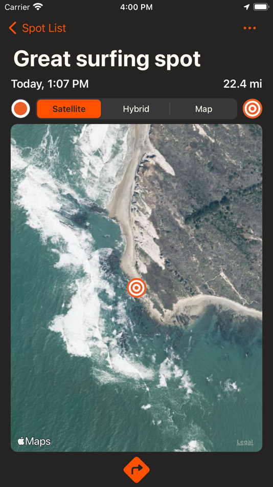#3. Spot List - Location Tagger (iOS) 由: Rene Heijndijk