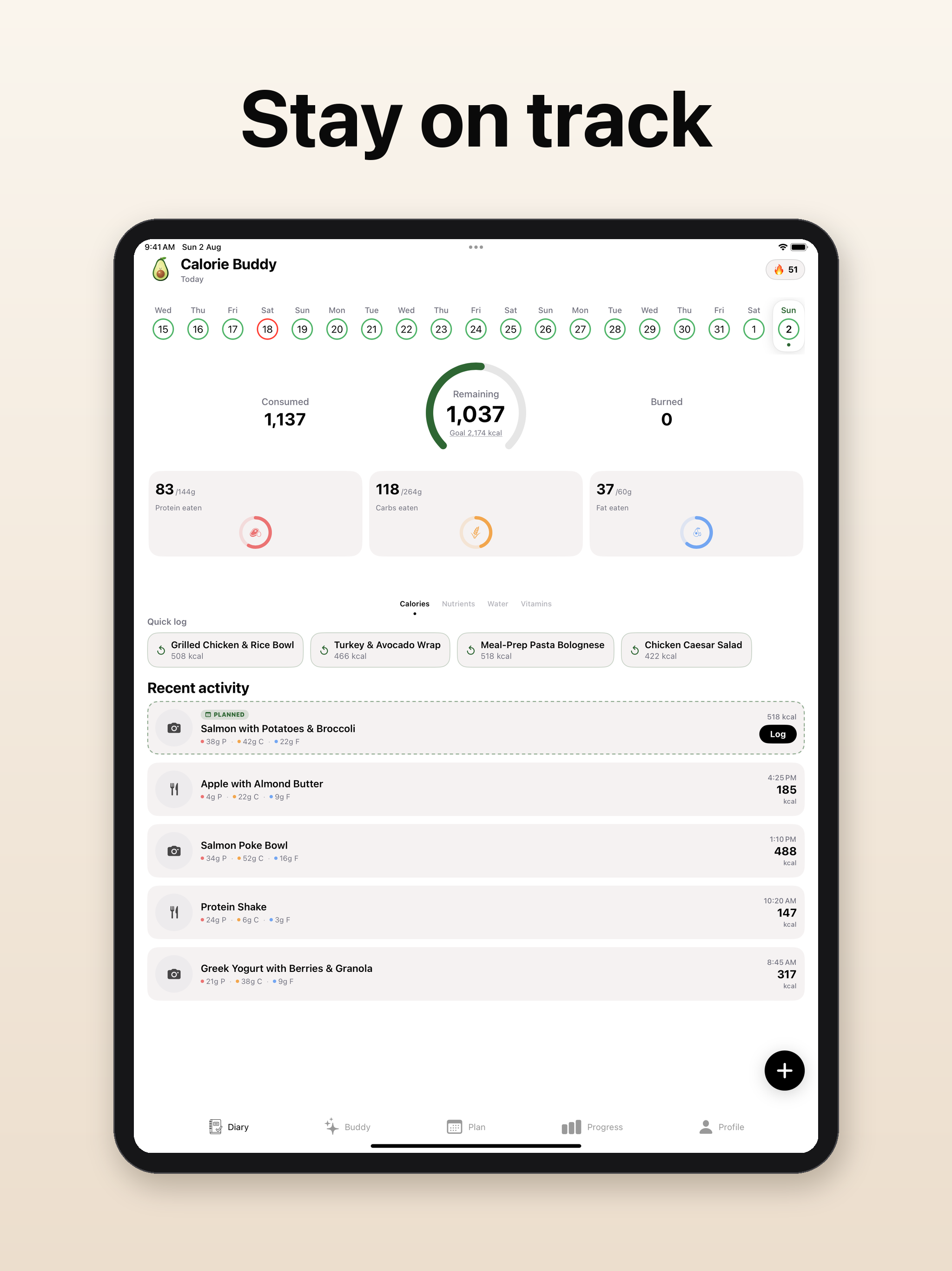 AI Calorie Buddy screenshot 8