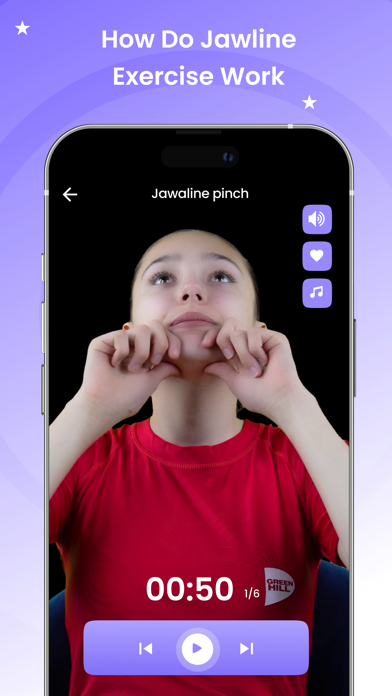 Jawline Face Exercise: Mewing Screenshot