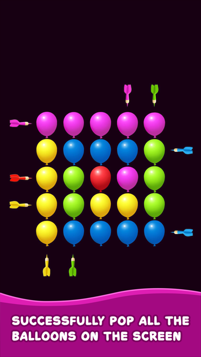 Pop Balloons Puzzle Screenshot
