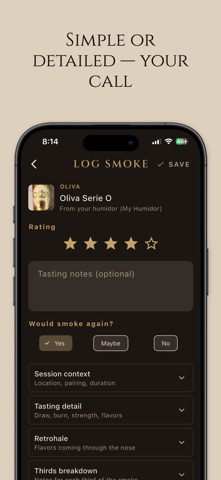 Maduro Cigar Tracker Screenshot 6 of 7