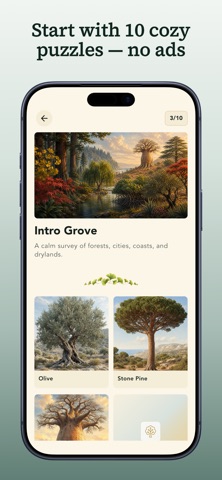 Grove: Botanical Art Puzzles Screenshot 6 of 10