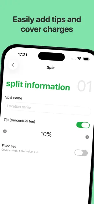 Split Bills - Easy Split Check screenshot 4
