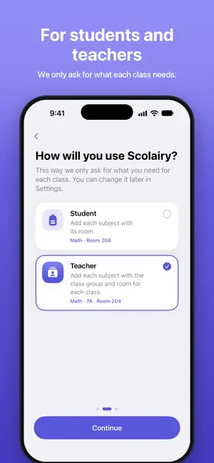 Scolairy: Class Schedule screenshot 4