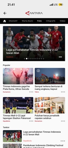 Antaranews iPhone screenshot 8