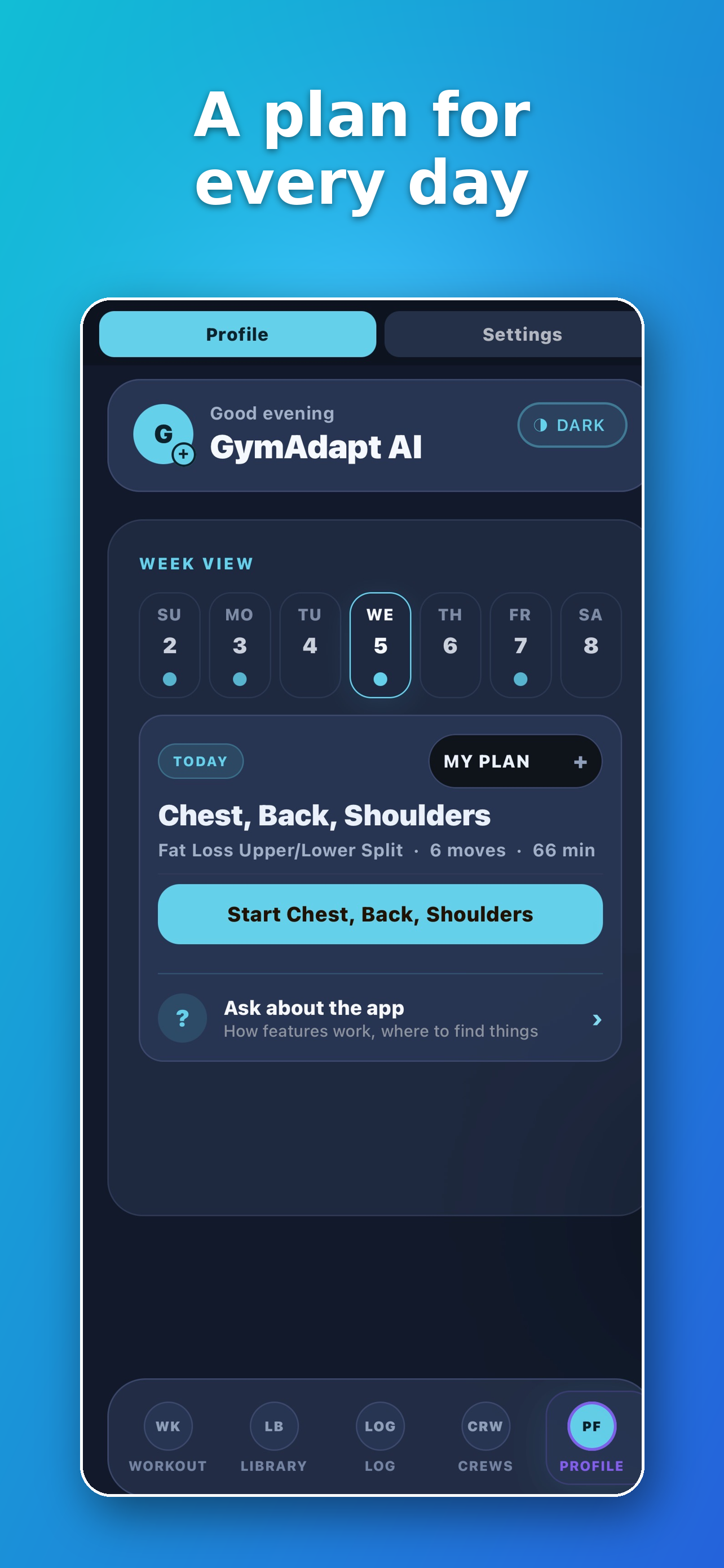 GymAdapt AI: Workout Coach screenshot 4
