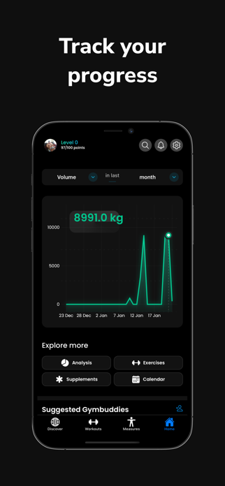 Gainflow: Gym Workout Tracker Screenshot 2 of 10