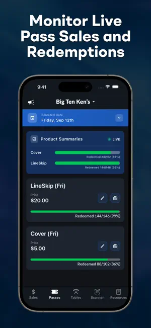 LineLeap Dashboard screenshot 2