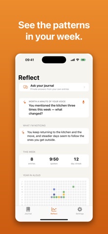 Aloud: Voice Journal & Diary Screenshot 3 of 4