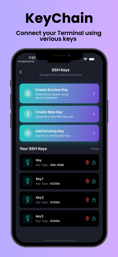 iTerminus: SSH Client Terminal - Developer Tools App | MWM