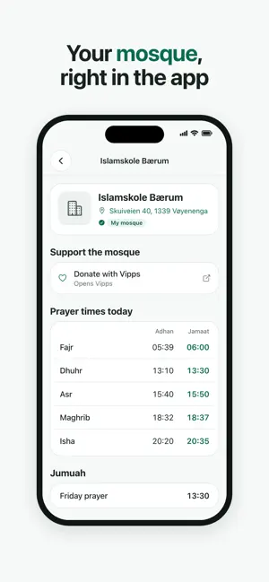 Bønnetid: Prayer Times Norway screenshot 4