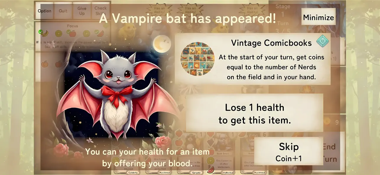 Screenshot #2 pour Kemotaku Roguelike Card Puzzle
