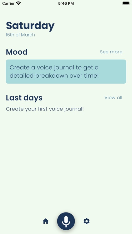 SYM - Voice Journaling