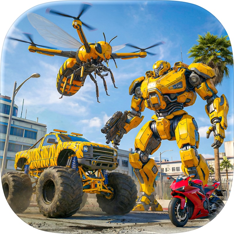 jogo de carro robô polvo 3D- screenshot 12