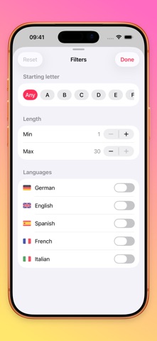 App screenshot