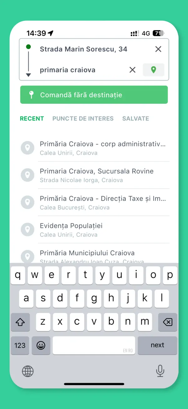 Screenshot #2 pour Brasov TAXI