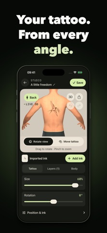 Tattilo: Tattoo Design Preview screenshot 4