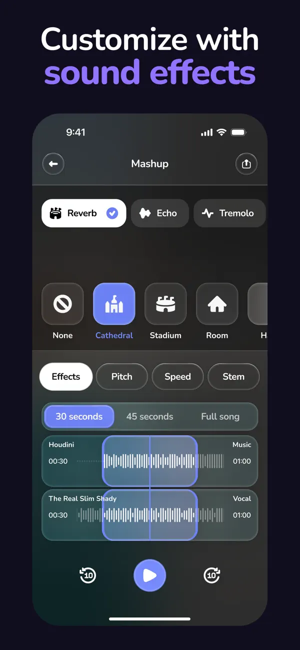 Screenshot #3 pour AI DJ - Mashup Maker Vocal