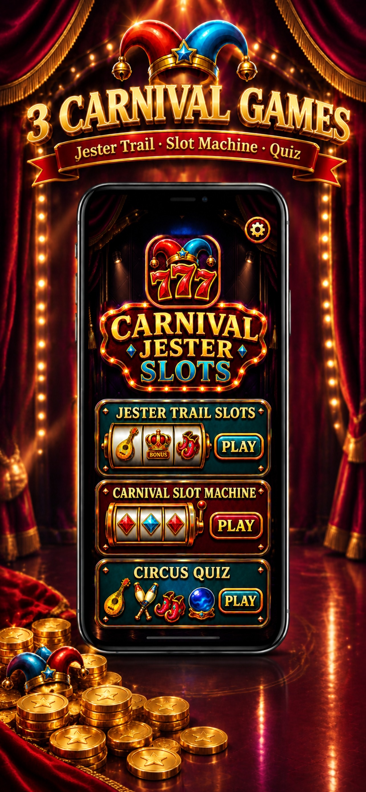 Screenshot 3 of Carnival Jester Slots