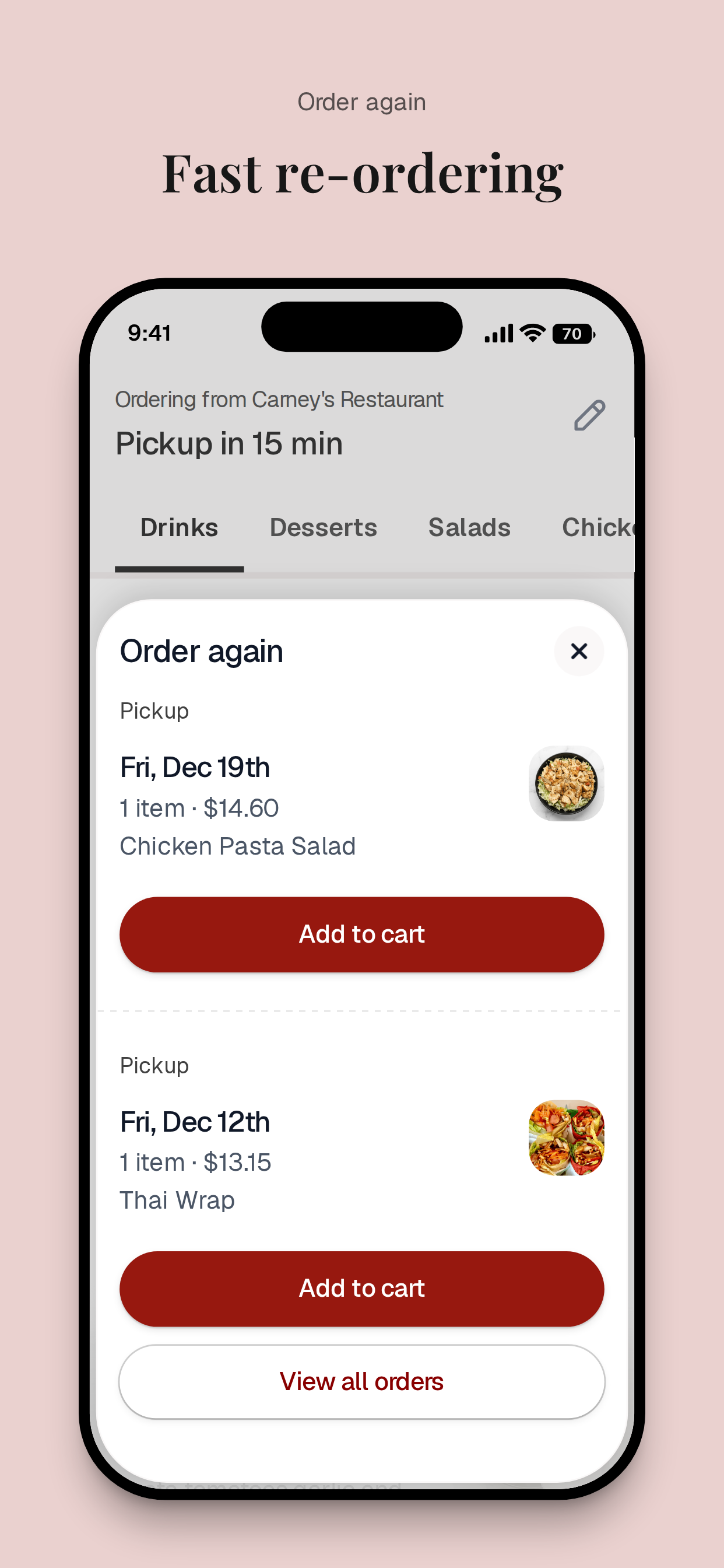 Carneys Restaurant screenshot 4