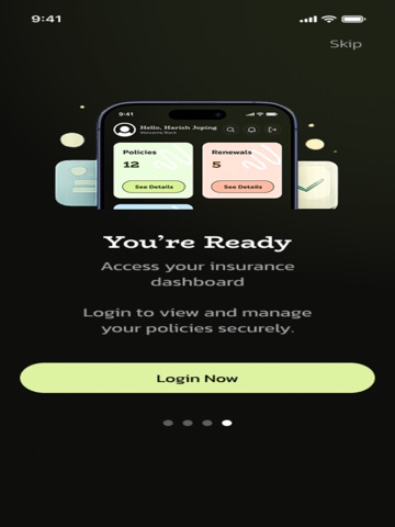 My Insurance Policy Wallet App iPad screenshot