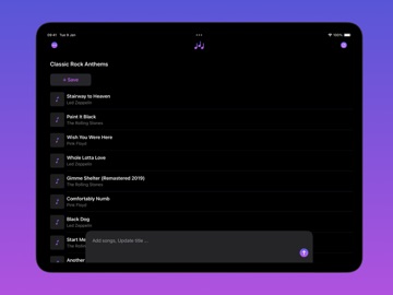 Harmony: AI Playlist Maker ipad screenshot 3