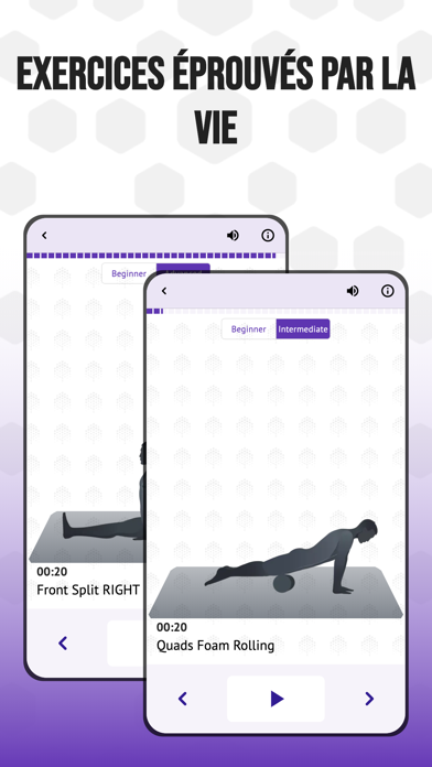 Screenshot #3 pour Entraînement Étirement Split