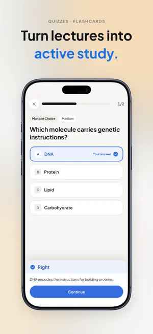 Kwezr: Study Planner & Quiz screenshot 3