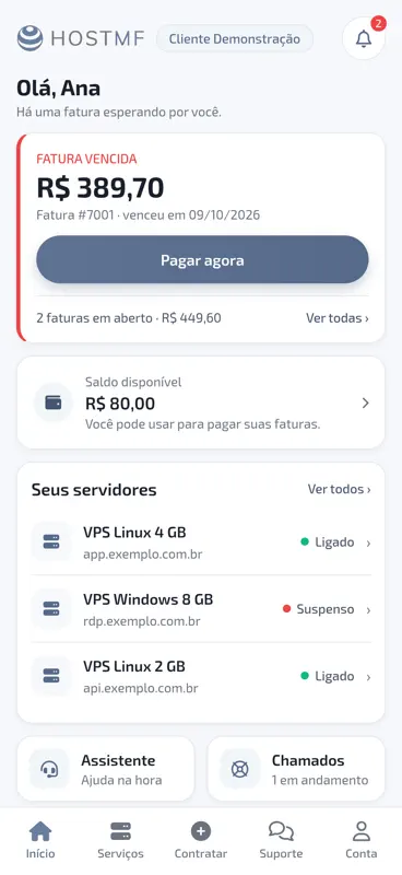 HostMF Cloud screenshot 5 of 7