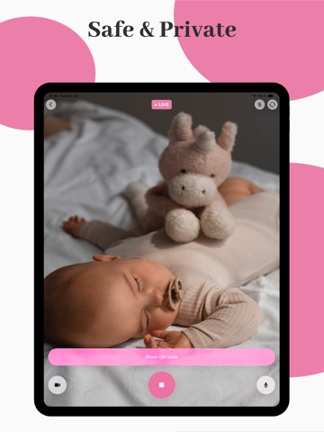 Baby Monitor - Live Video Cam iPad screenshot