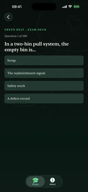 BeltUp: Lean Six Sigma Prep screenshot 2