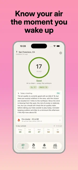 Breath Easy: Air Quality screenshot 2