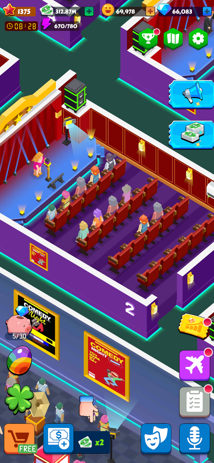 Idle Comedy Empire Tycoon