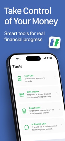 Fin Hub by 1F Cash Advance App iPhone screenshot