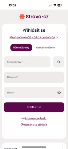 Strava.cz Meal Ordering Screenshot 6 of 8