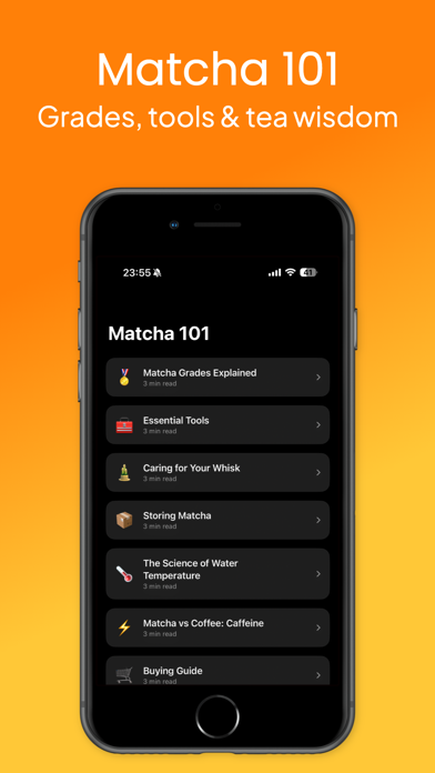 Matcha App: Recipes & Timer Screenshot 7 of 8