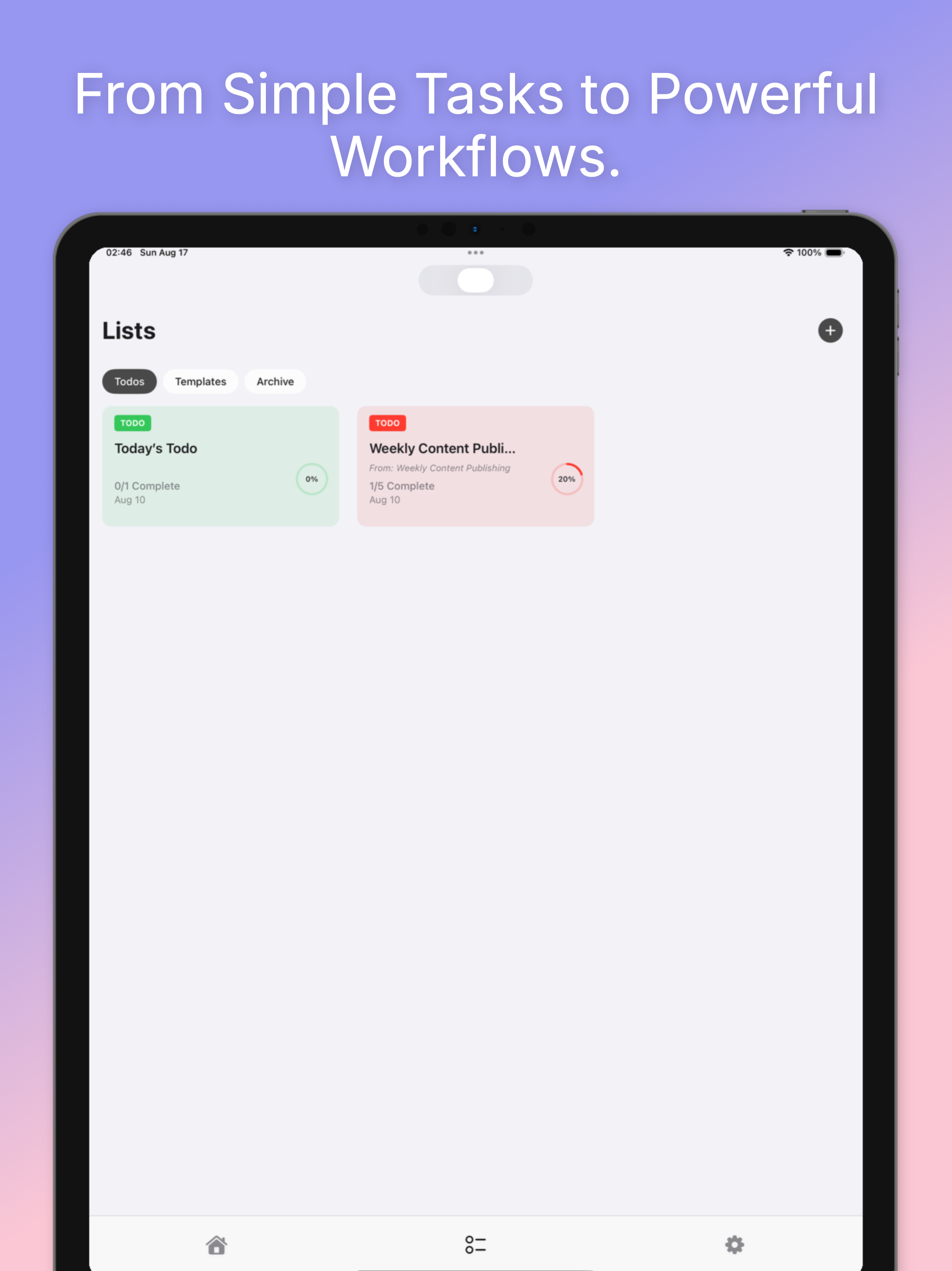 Dotify Checklists screenshot 4