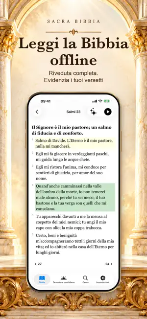 Italian Bible - Sacra Bibbia screenshot 1