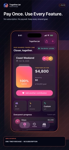TogetherJar: Shared Savings Screenshot 4 of 10