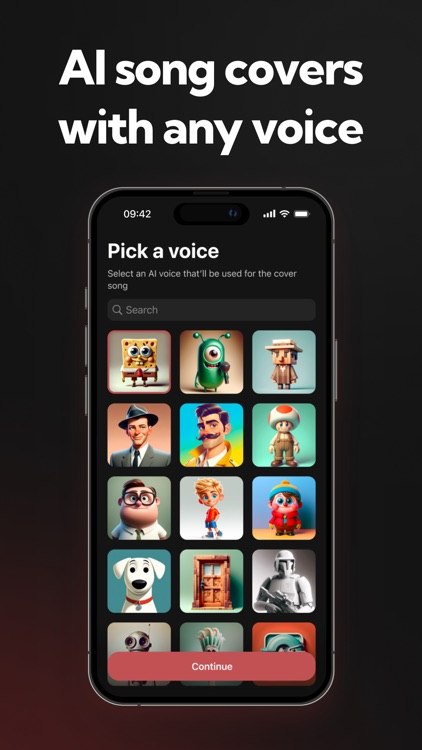 Coveroke – AI singing voice