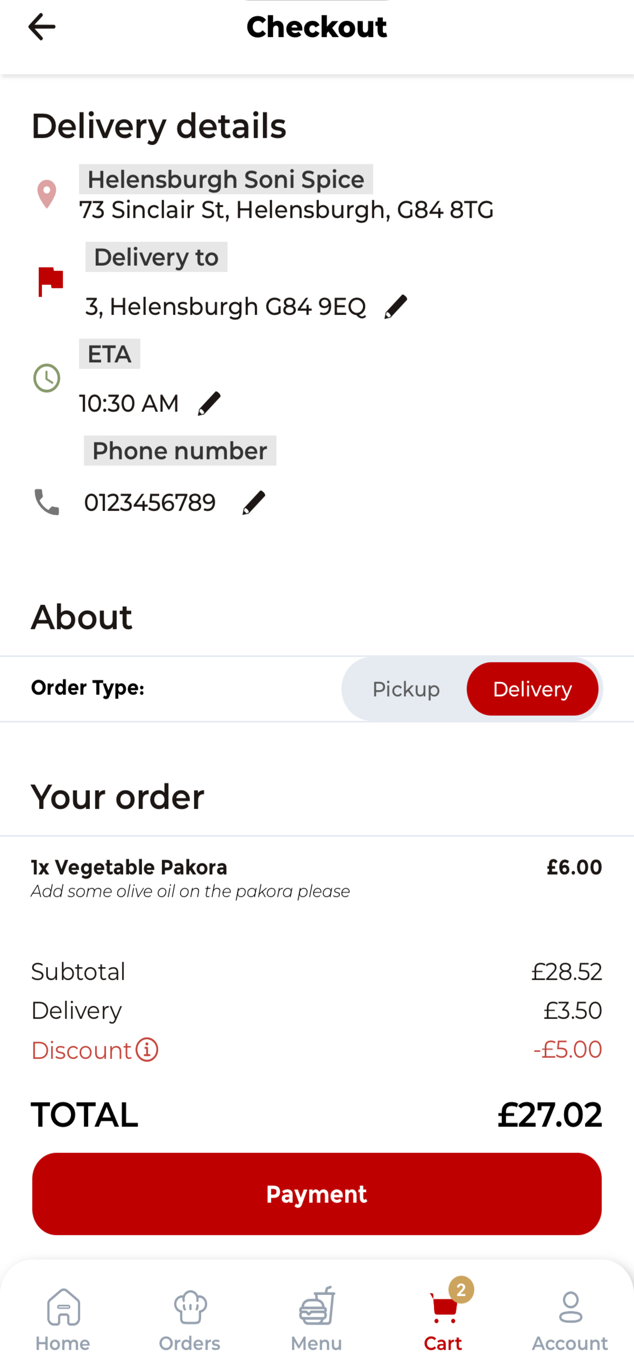 Helensburgh Soni Spice screenshot 7