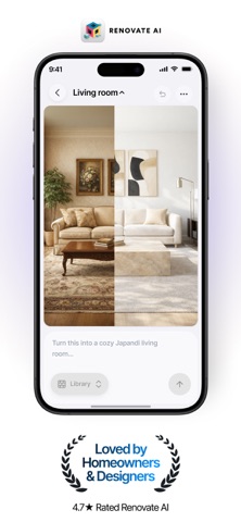 Renovate AI - Home Remodel App iPhone screenshot 9