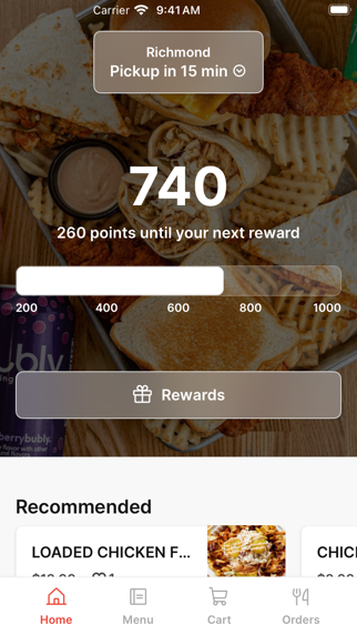 Howdy Hot Chicken To Go iPhone screenshot 1 - Food & Drink app