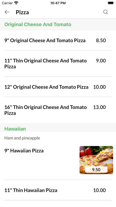 Pizza Pan. Screenshot