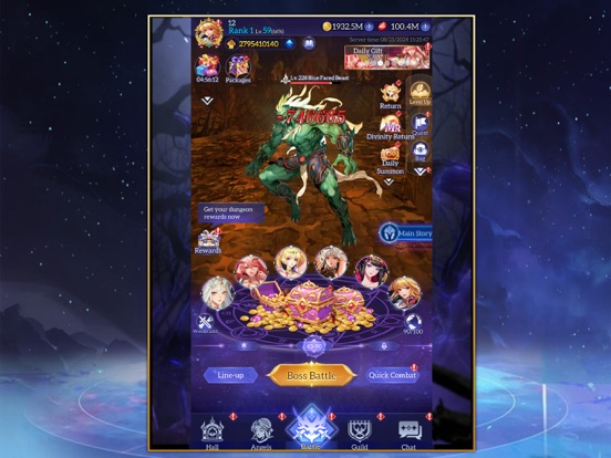 Idle Angels: Season of Legends iPad app afbeelding 10