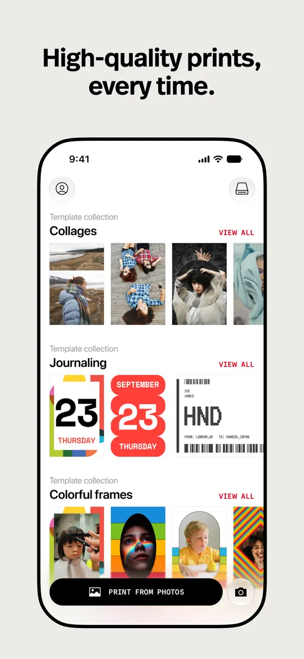 Screenshot #1 pour Polaroid Hi·Print