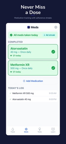 PressWell Glucose Tracker Screenshot 6 of 6