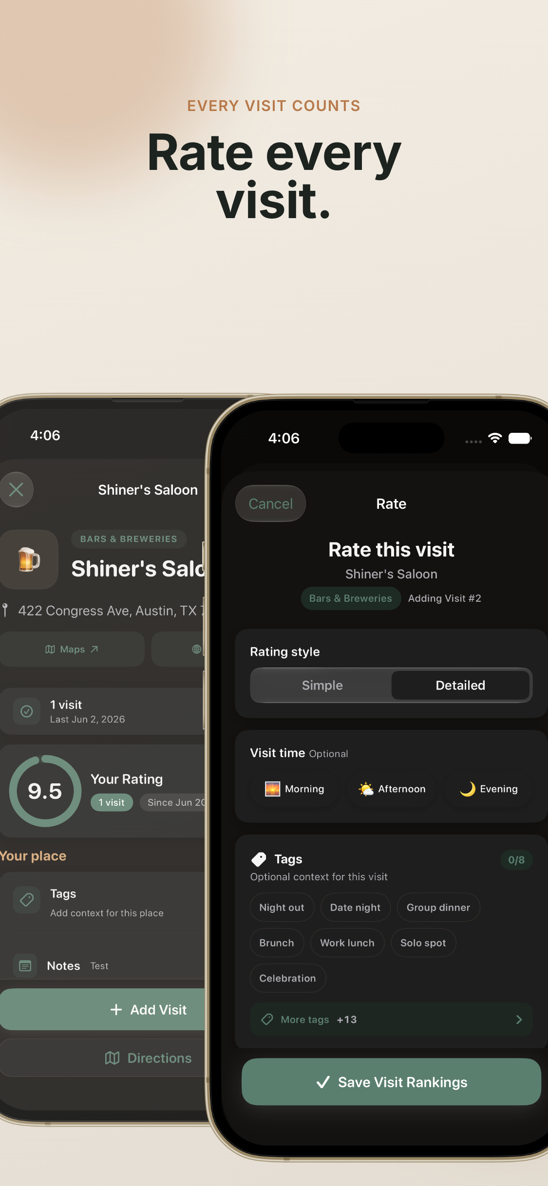 The List: Save & Rank Places screenshot 2